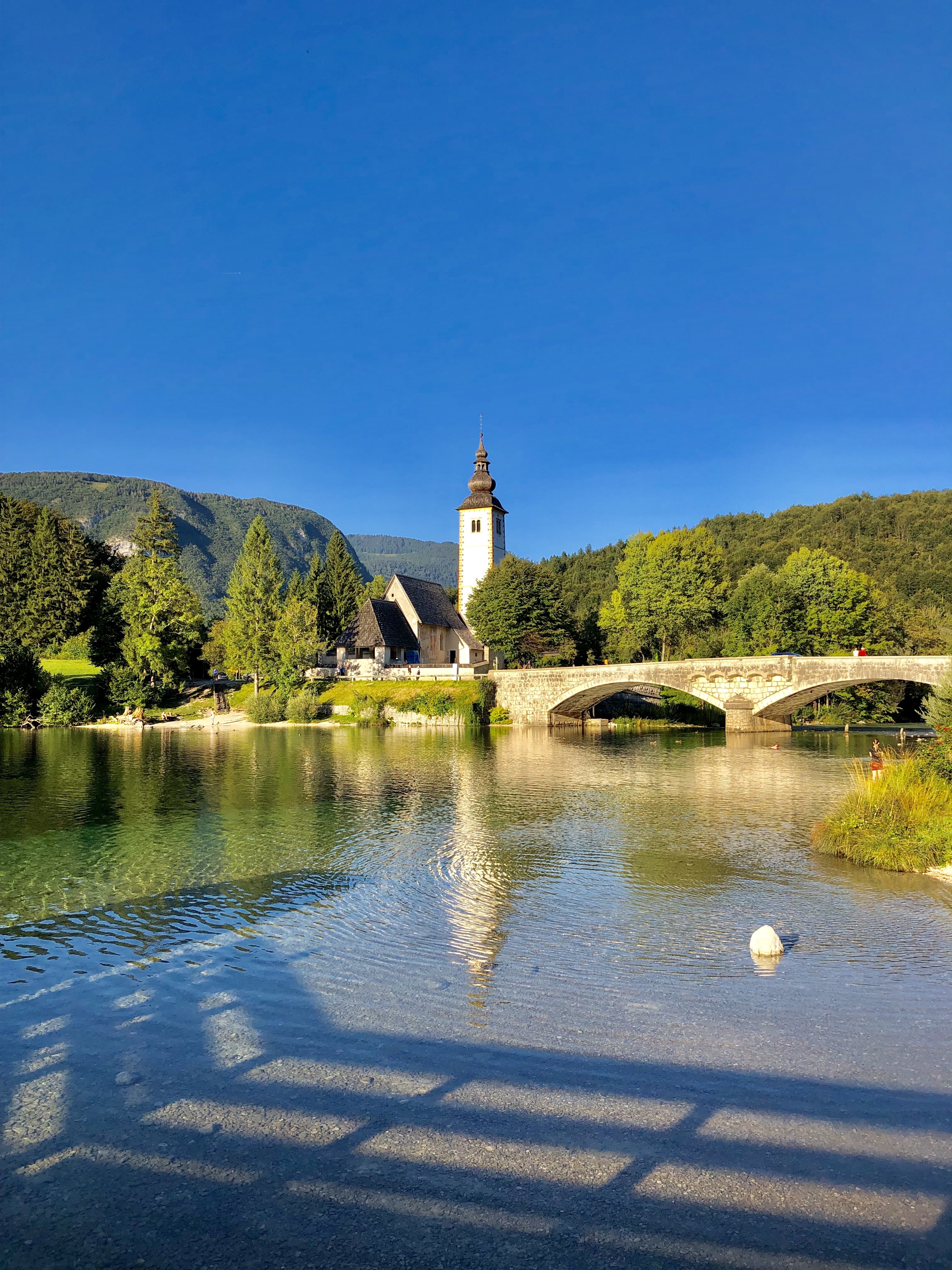 Slovinsko – NP Triglav – jezero Bohinj